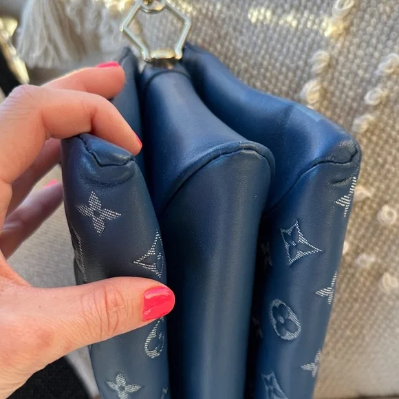 Louis Vuitton Navy Monogram Crossbody Bag - Picture 11 of 16